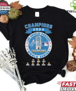 Champions 2024 Los Angeles Dodgers World Series Shirt