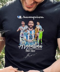 Champions Argentina 1902 2022 World Cup Qatar signature hoodie, sweater, longsleeve, shirt v-neck, t-shirt