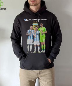 Champions Argentina Enzo Fernandez Lionel Messi Emiliano Martínez hoodie, sweater, longsleeve, shirt v-neck, t-shirt