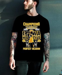 Champions Back To Back To Back 2022 2023 2024 Iowa Hawkeyes Perfect Season Shirt