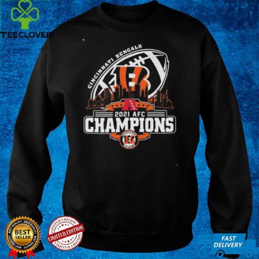 Champions Of Cincinnati Bengals 2021 AFC Shirt