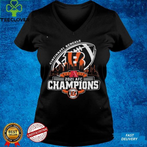 Champions Of Cincinnati Bengals 2021 AFC Shirt