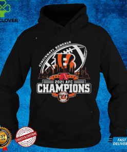 Champions Of Cincinnati Bengals 2021 AFC Shirt