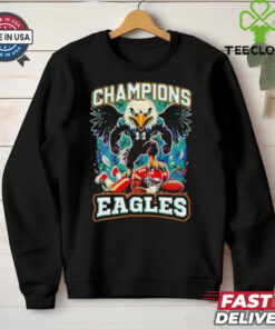 Champions Philadelphia Eagles Super Bowl Lix Mascot shirt
