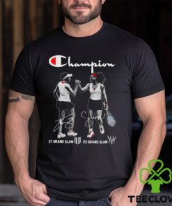 Champions Serena Williams And Venus Williams Signature Shirt