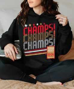 Champs Champs Champs Florida Panthers 2023 24 Stanley Cup Shirt