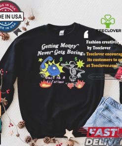 Channing Crowder Wearing Getting Money Never Gets Boring T shirt