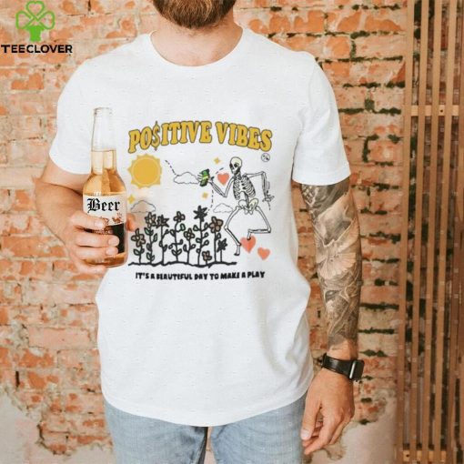 Channing Crowder Wearing Positive Vibes It’s A Beautiful Day To Make A Play Shirt