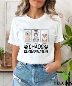 Chaos Coordinator Birthday, Anniversary, Funny Gift For Dog Lovers, Dog Mom, Dog Dad Personalized T Shirt