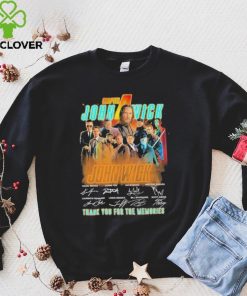 Chapter john wick team film thank you for the memories T shirt 1 Chapter john wick team film thank you for the memories T shirt