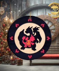 Charizard Evolution Pokemon Christmas Decorations Ornament