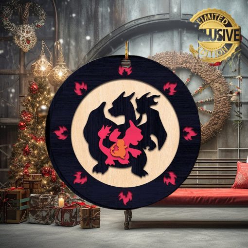 Charizard Evolution Pokemon Christmas Decorations Ornament