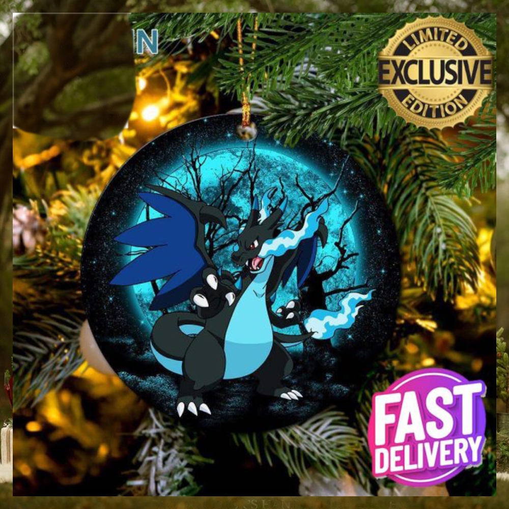 Charizard Mega X Moonlight Pokemon Christmas Decorations Ornament Charizard Mega X Moonlight Pokemon Christmas Decorations Ornament
