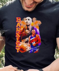 Charles Barkley basketball player signature shirt