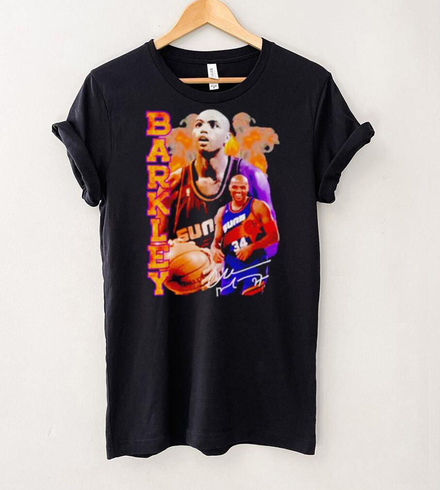 Charles Barkley basketball player signature shirt Charles Barkley basketball player signature shirt