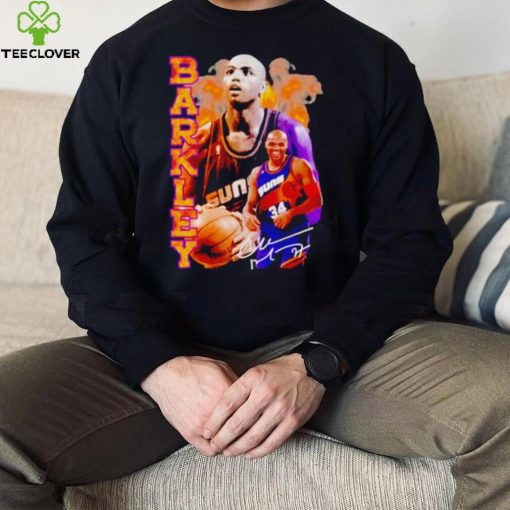 Charles Barkley basketball player signature shirt