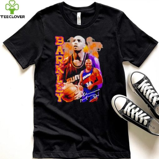 Charles Barkley basketball player signature shirt