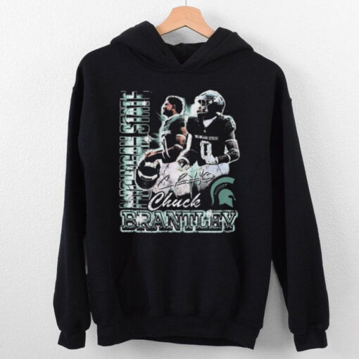 Charles Brantley Michigan State 90s graphic signature t hoodie, sweater, longsleeve, shirt v-neck, t-shirt