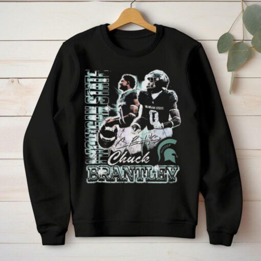 Charles Brantley Michigan State 90s graphic signature t hoodie, sweater, longsleeve, shirt v-neck, t-shirt