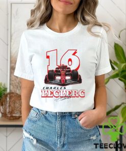 Charles Leclerc Formula One Sweatshirt F1 Two Sides T Shirt Shirt Unisex