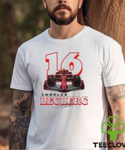 Charles Leclerc Formula One Sweatshirt F1 Two Sides T Shirt Shirt Unisex