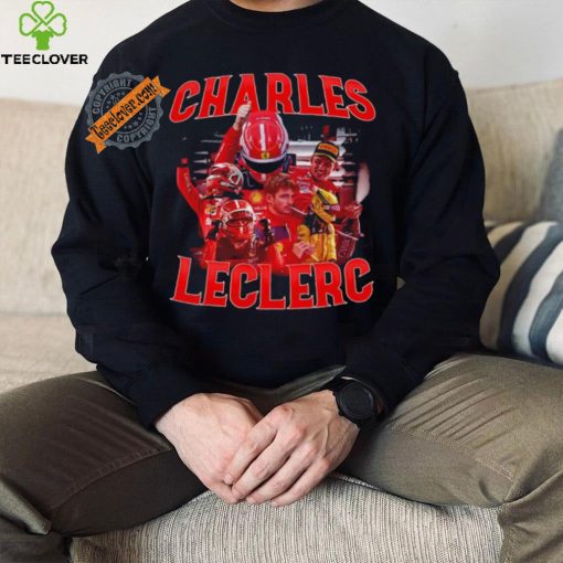 Charles Leclerc racing driver Formula One graphic shirt