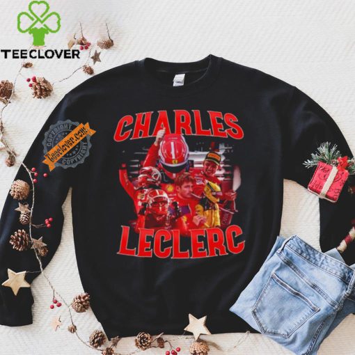 Charles Leclerc racing driver Formula One graphic shirt