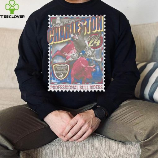 Charleston ’24 Velocity Tour professional bull riders stamp shirt