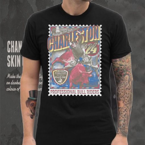 Charleston ’24 Velocity Tour professional bull riders stamp shirt