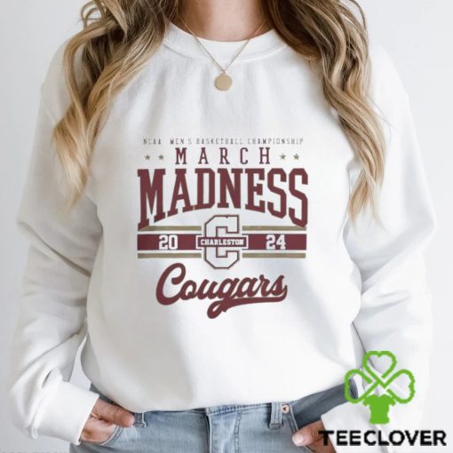 Charleston cougars 2024 ncaa men’s basketball tournament march madness T hoodie, sweater, longsleeve, shirt v-neck, t-shirt