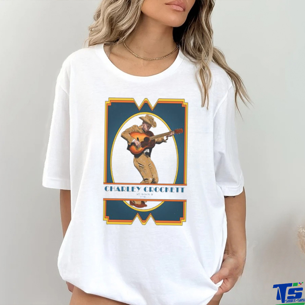 Charley Crockett 7 September Event Glasgow Poster shirt Charley Crockett 7 September Event Glasgow Poster shirt