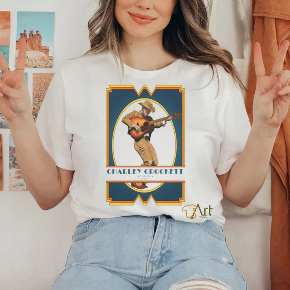 Charley Crockett 7 September Event Glasgow Poster shirt Charley Crockett 7 September Event Glasgow Poster shirt