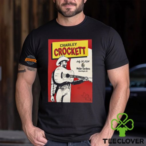 Charley Crockett At Frederik Meijer Gardens Grand Rapids MI On July 24 2024 Unisex T Shirt