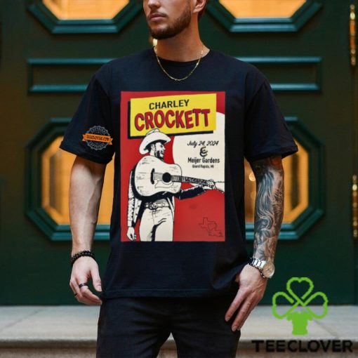 Charley Crockett At Frederik Meijer Gardens Grand Rapids MI On July 24 2024 Unisex T Shirt