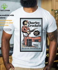 Charley Crockett Aug 1 2024 The Factory Chesterfield MO Poster shirt