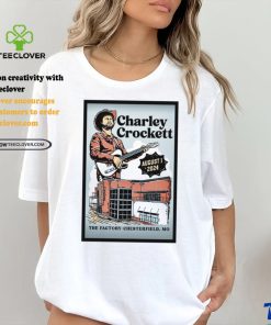 Charley Crockett Aug 1 2024 The Factory Chesterfield MO Poster shirt 2 Charley Crockett Aug 1 2024 The Factory Chesterfield MO Poster shirt