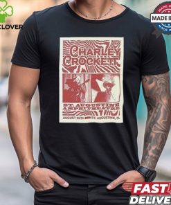 Charley Crockett Aug 26 2024 St Augustine Amphitheatre In Saint Augustine FL Poster hoodie, sweater, longsleeve, shirt v-neck, t-shirt