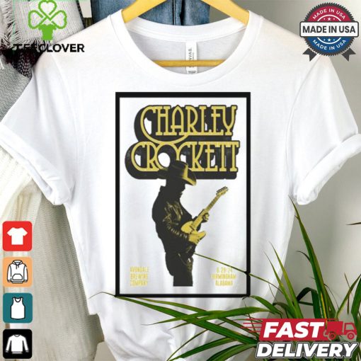 Charley Crockett August 29 2024 Avondale Brewing Co Birmingham AL Poster T Shirt