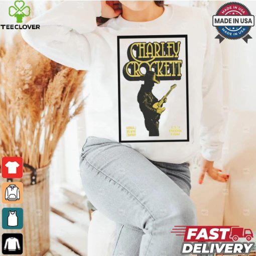 Charley Crockett August 29 2024 Avondale Brewing Co Birmingham AL Poster T Shirt