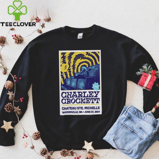 Charley Crockett Chateau Ste. Michelle Winery Woodinville WA June 27 2024 Poster shirt