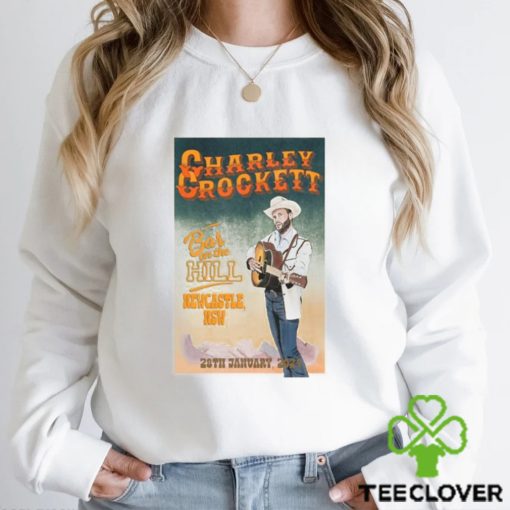 Charley Crockett Jan 28, 2024 Newcastle, NSW Poster Shirt