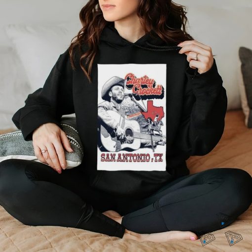 Charley Crockett San Antonio, Frost Bank Center 22 Feb 2024 poster shirt