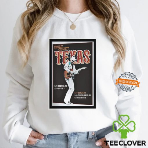 Charley Crockett Show Texas Sep 2024 Poster Shirt