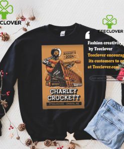 Charley Crockett Steelhouse Omaha in Omaha NE Aug 4 2024 Poster shirt
