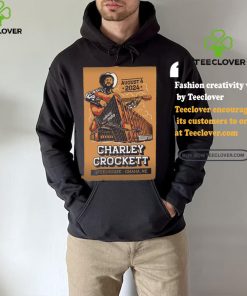 Charley Crockett Steelhouse Omaha in Omaha NE Aug 4 2024 Poster shirt