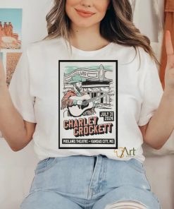Charley Crockett Tour In Kansas City MO On July 31 2024 Poster shirt