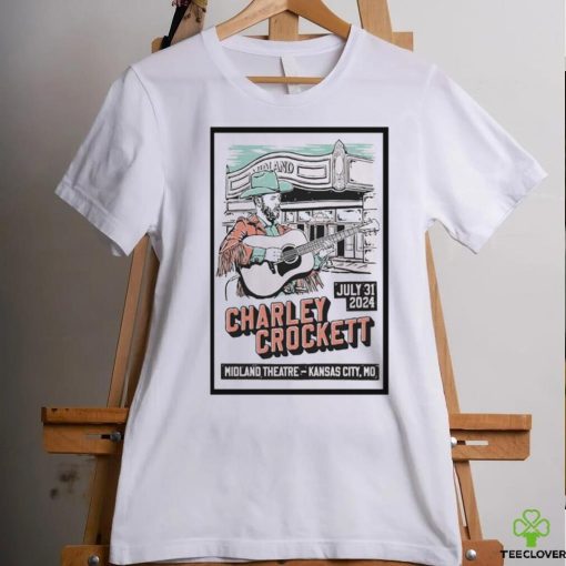 Charley Crockett Tour In Kansas City MO On July 31 2024 Poster shirt