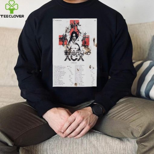 Charli XCX World Tour 2024 Poster Shirt
