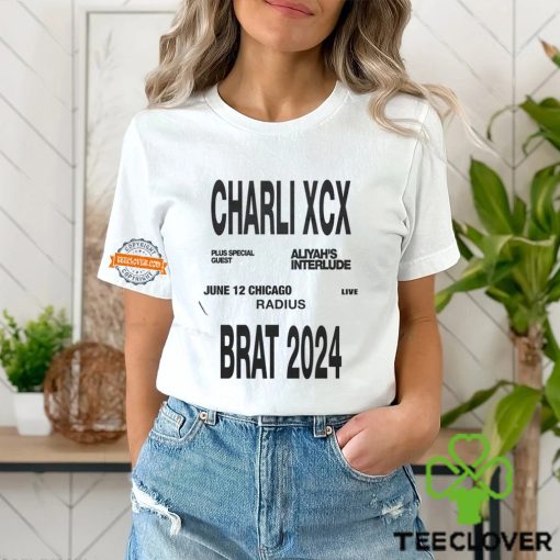 Charli Xcx Brat 2024 Jun 12 Chicago Radius Shirt