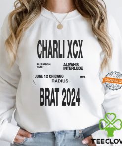 Charli Xcx Brat 2024 Jun 12 Chicago Radius Shirt